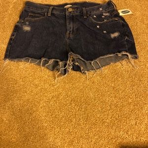old navy boyfriend shorts in womens